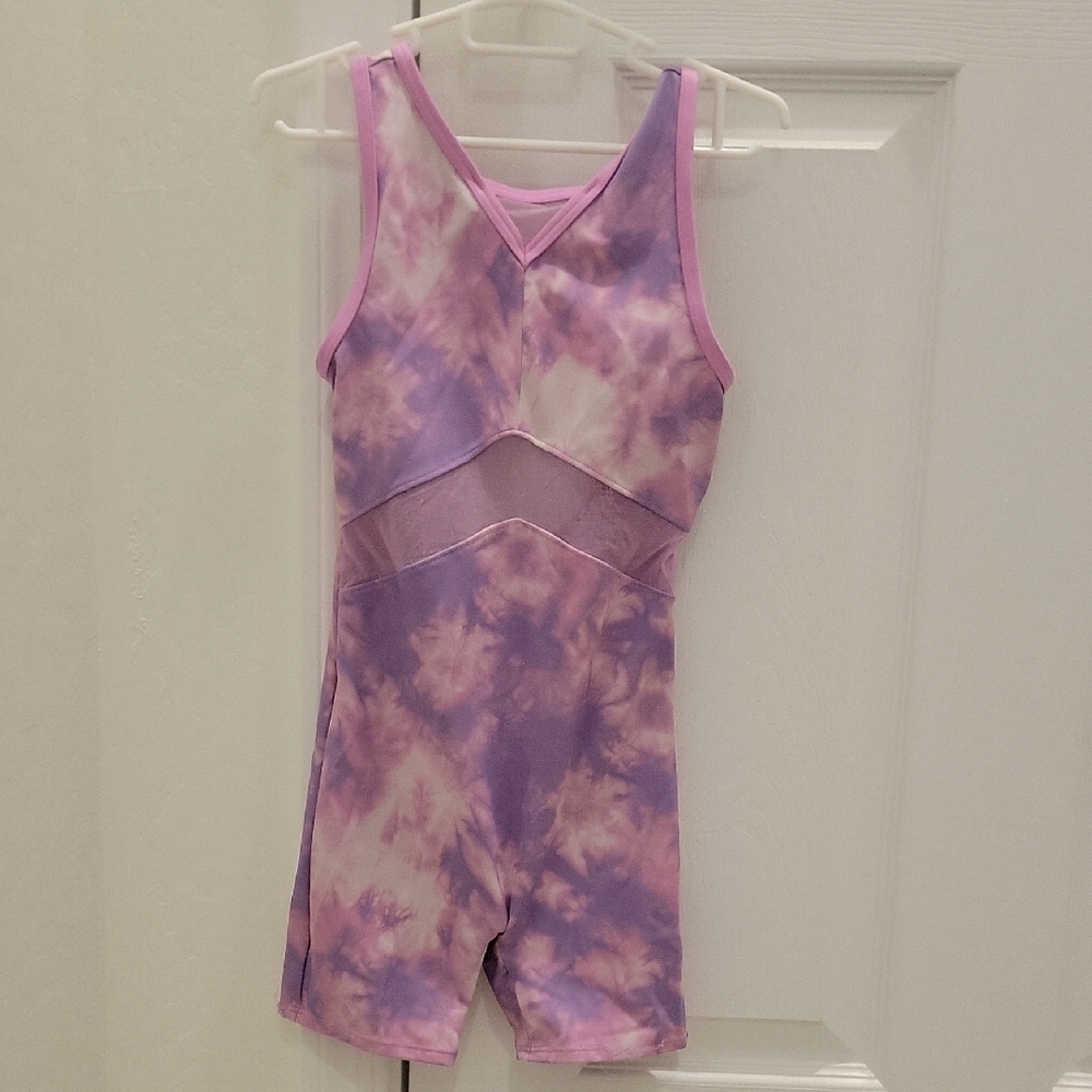 More Than Magic Purple and Pink Tie-Dye Bodysuit